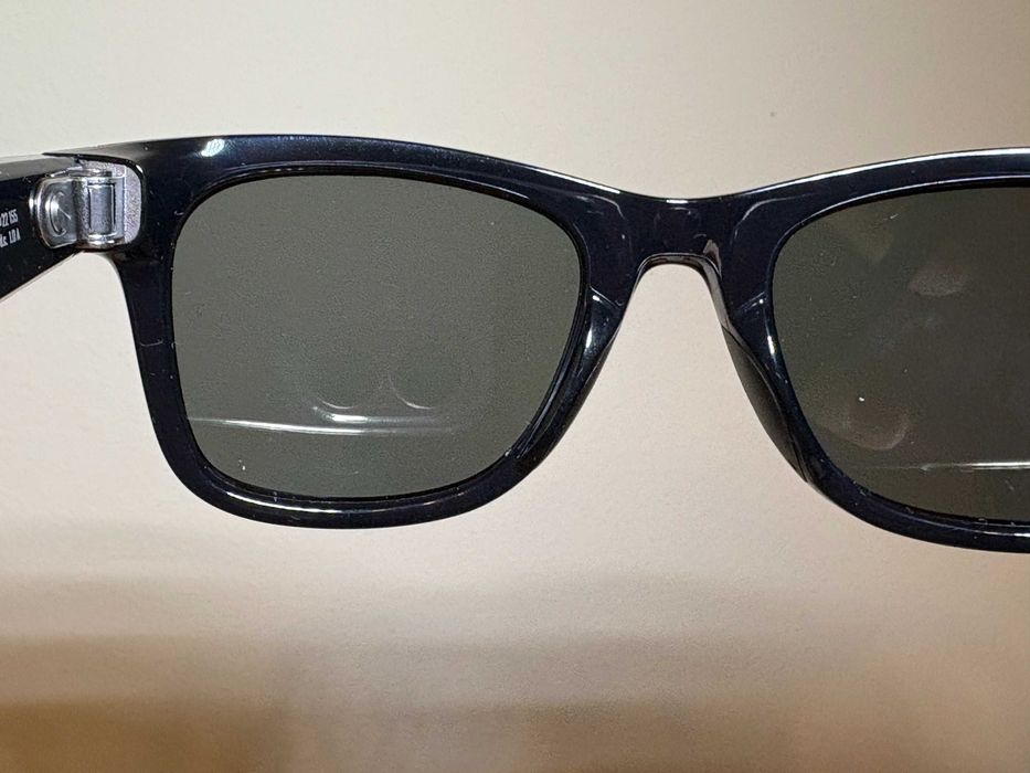 Смарт окуляри RayBan Meta Wayfarer Shiny Black M, L зелені