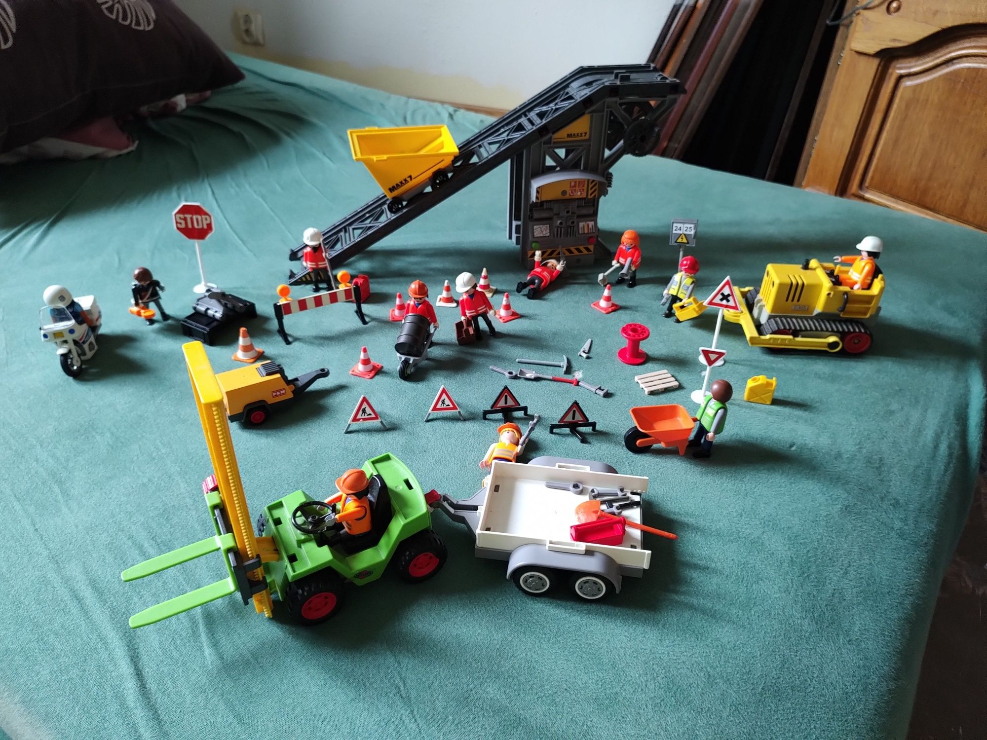 Playmobil budowa - mega zestaw