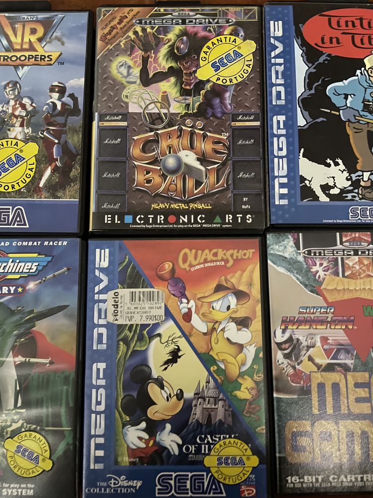 Jogos SEGA Mega Drive