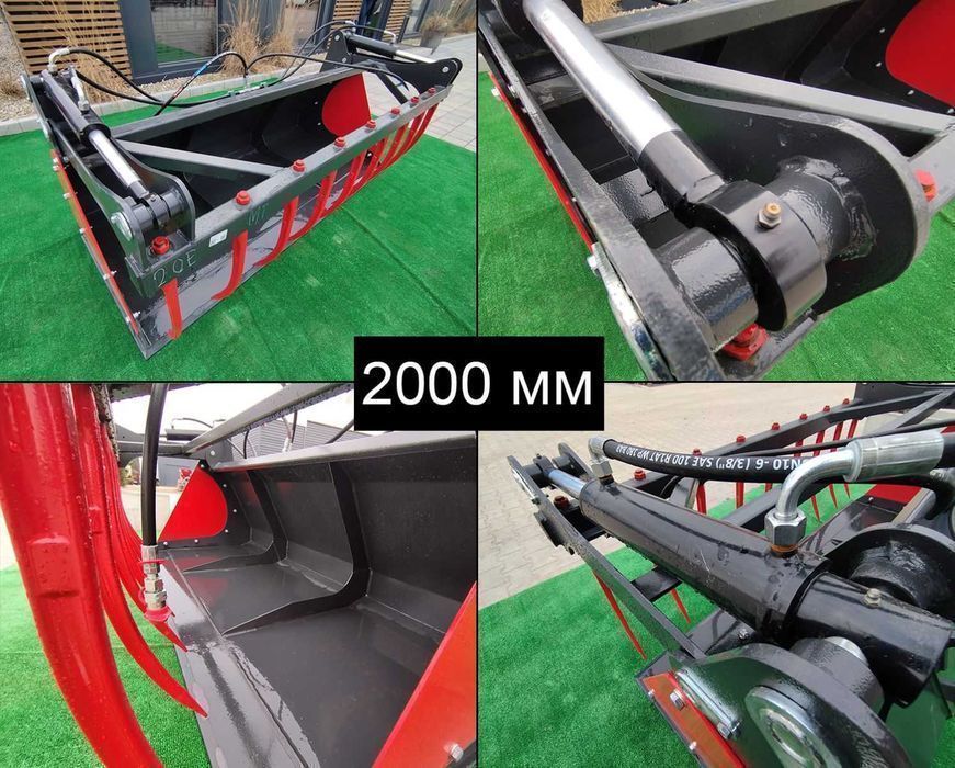 Łyżko Krokodyl Proszkowo Malowany EURO Wzmocniony Mocne Siłowniki