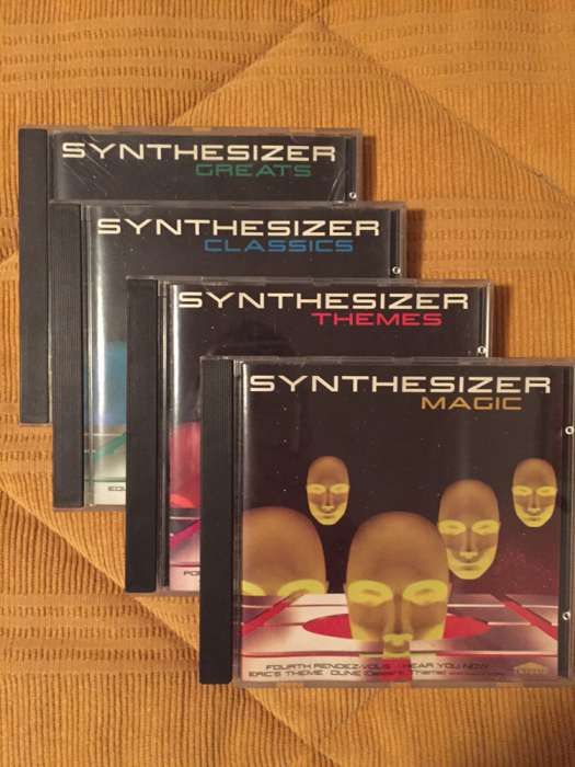 CDs (4) Synthesiser (Greats, Themes, Classics, Magic)