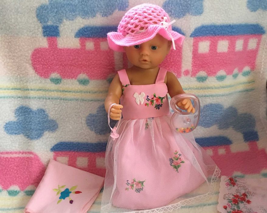 Lalka bobas New Born Baby Simba z wyprawką, kocyk, ubranka, akcesoria