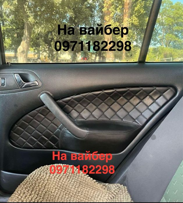 Комплект для перетяжки дверних карт на SKODA OCTAVIA TOUR