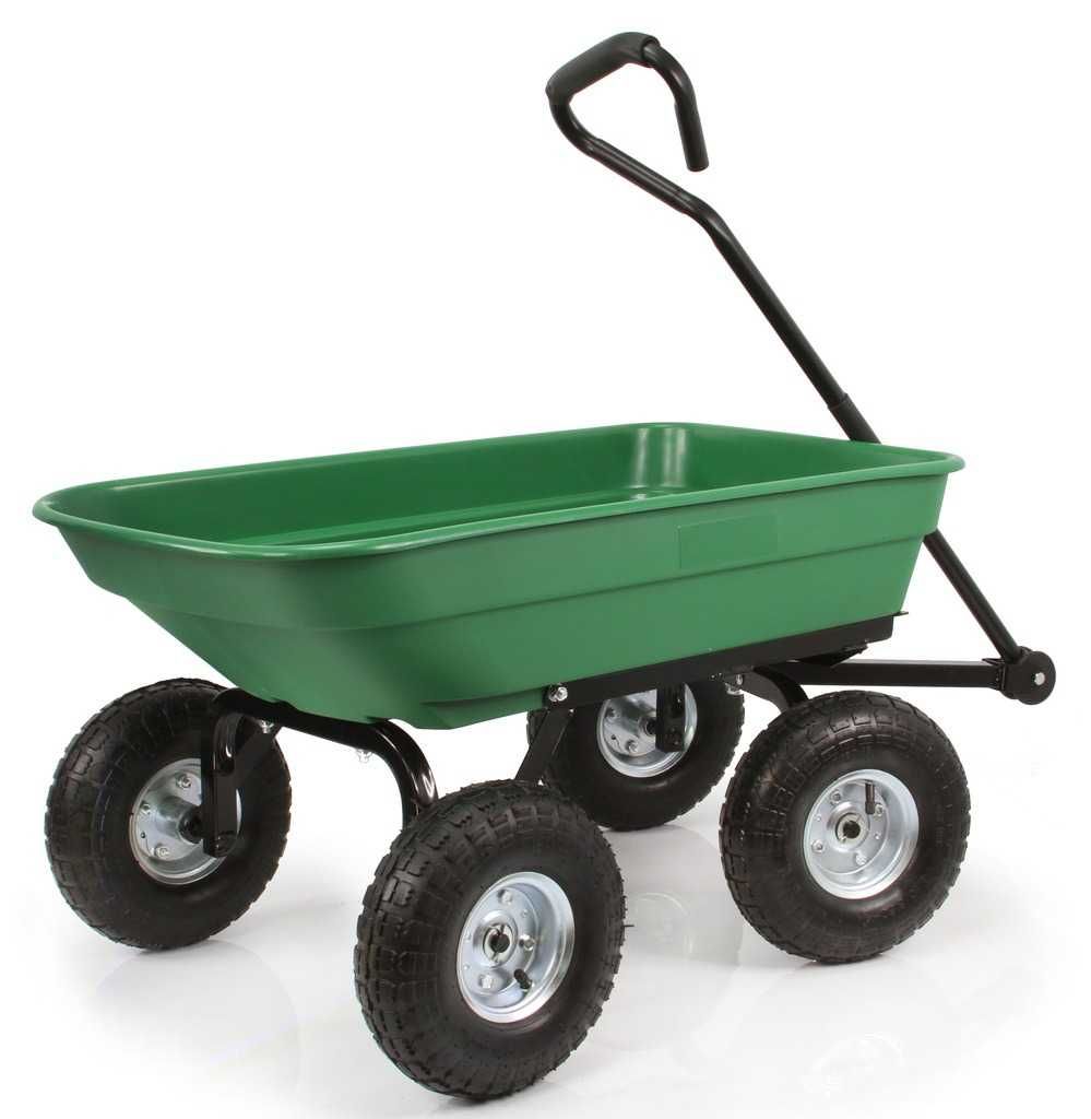 MAR-POL Wózek Ogrodowy Transportowy 120kg Wywrotka Taczka M85265