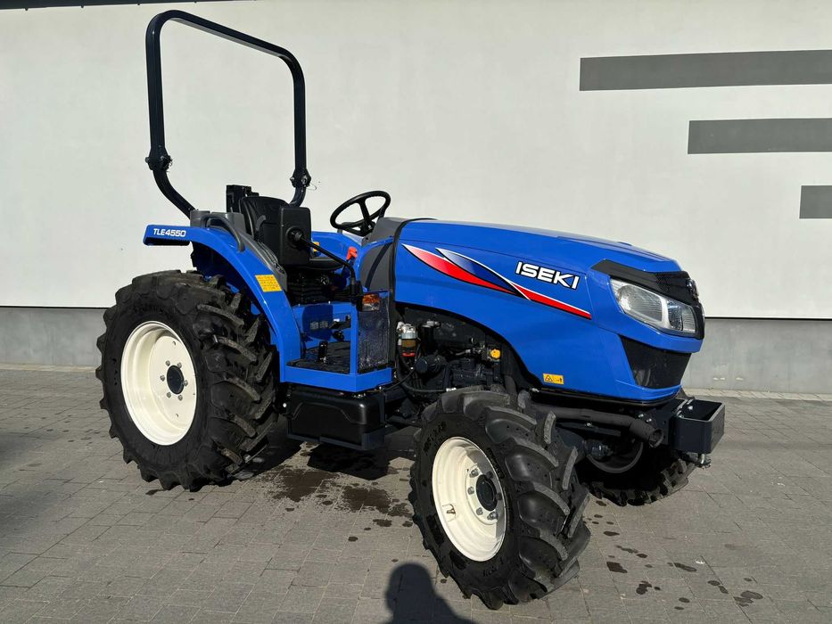 ISEKI TLE 4550 AL na k. przemysłowych szer., napęd 4x4, wspomaganie!