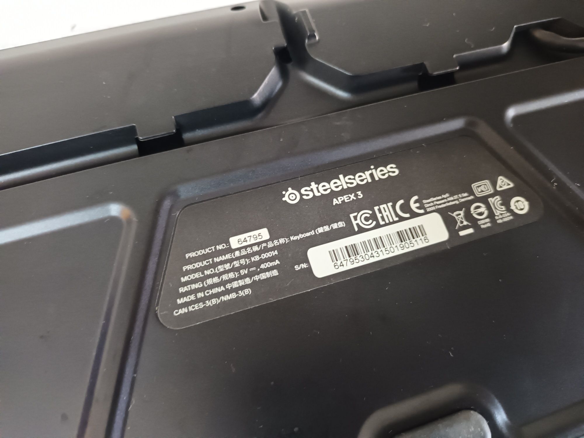 Klawiatura steelseries Apex 3