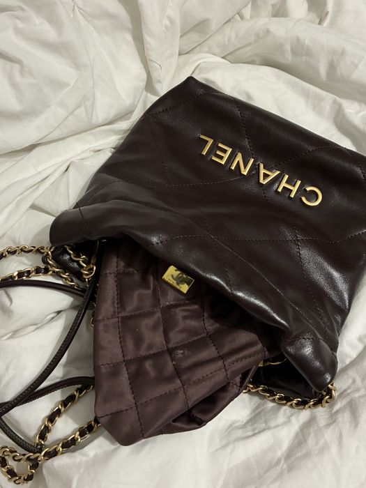 Torebkaa chanel skóra naturalna mała