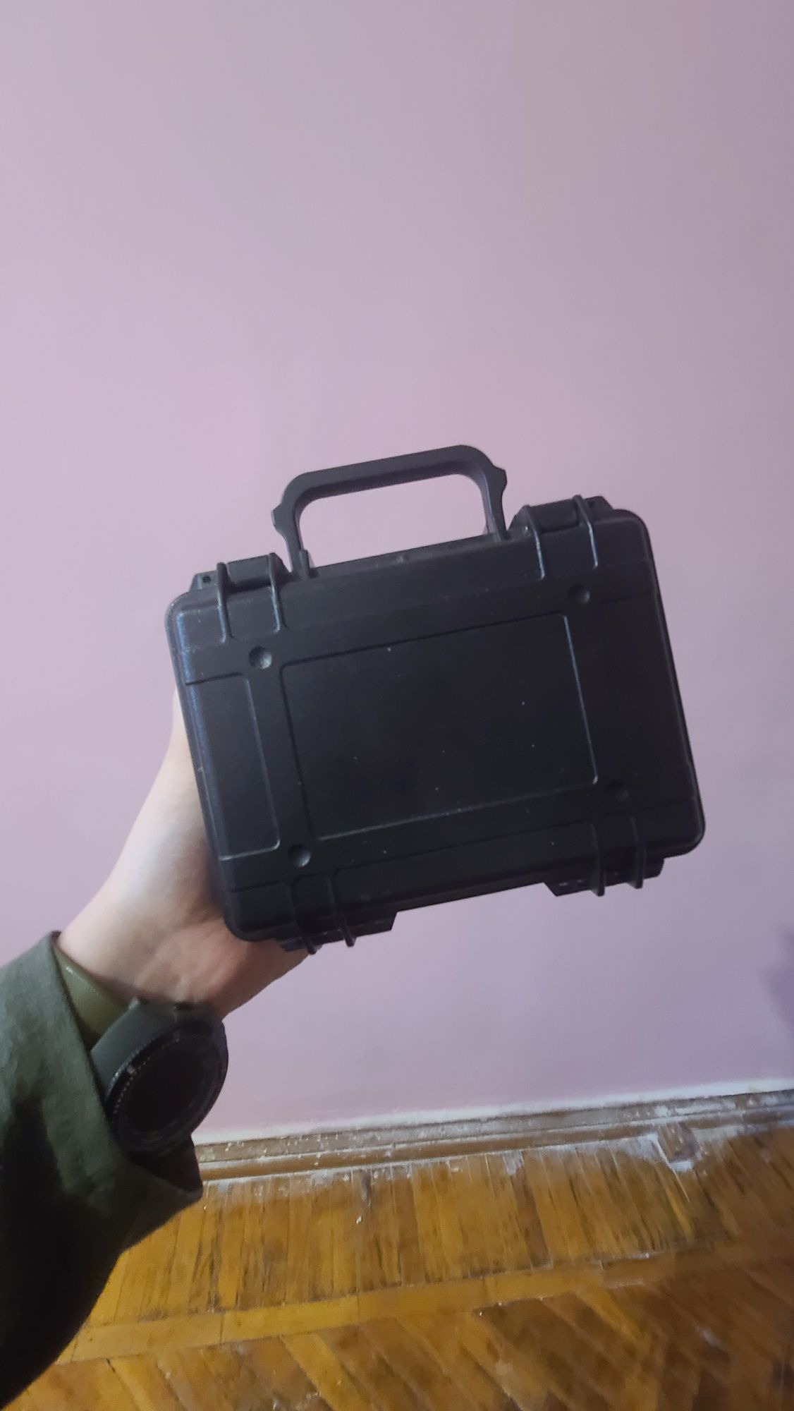 Кейс контейнер ударопрочный военный Pelican 15×12×7см для хрупкого ЗСУ