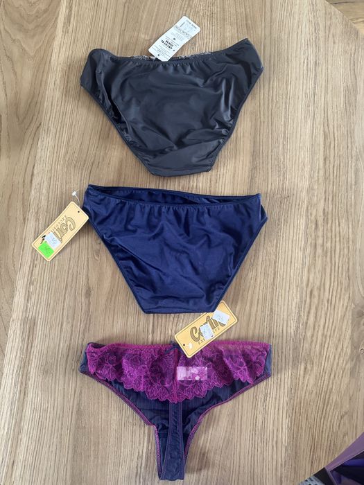 Figi nowe M zestaw 3szt polskiej firmy Corin