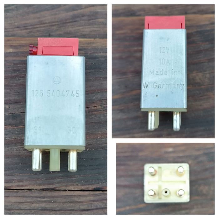 Блок керування світлом, реле w124,w201