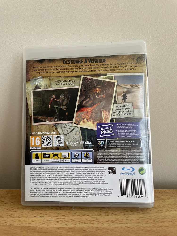 Uncharted 3 para PS3