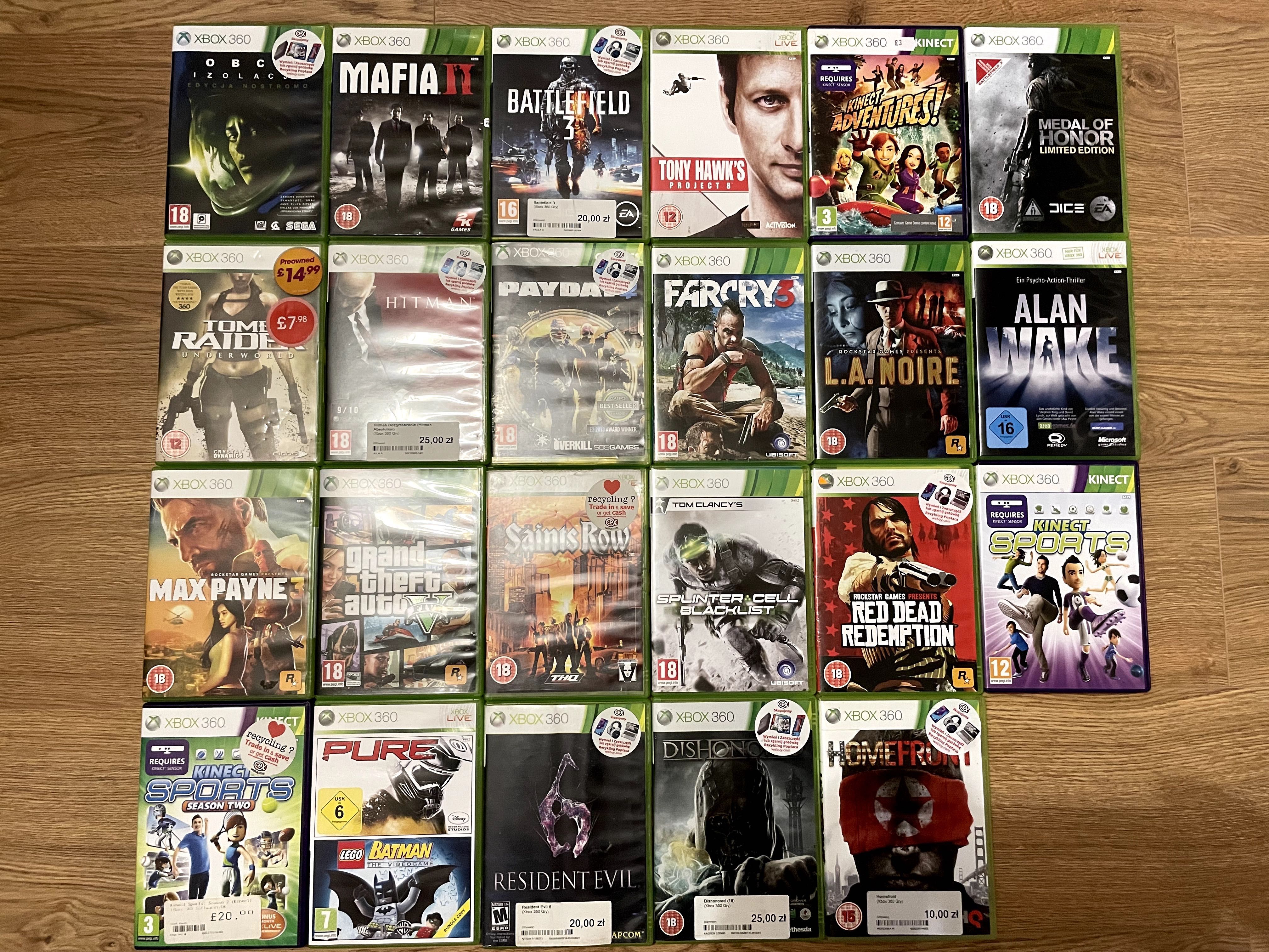 XBOX 360 + Kinect + Gry