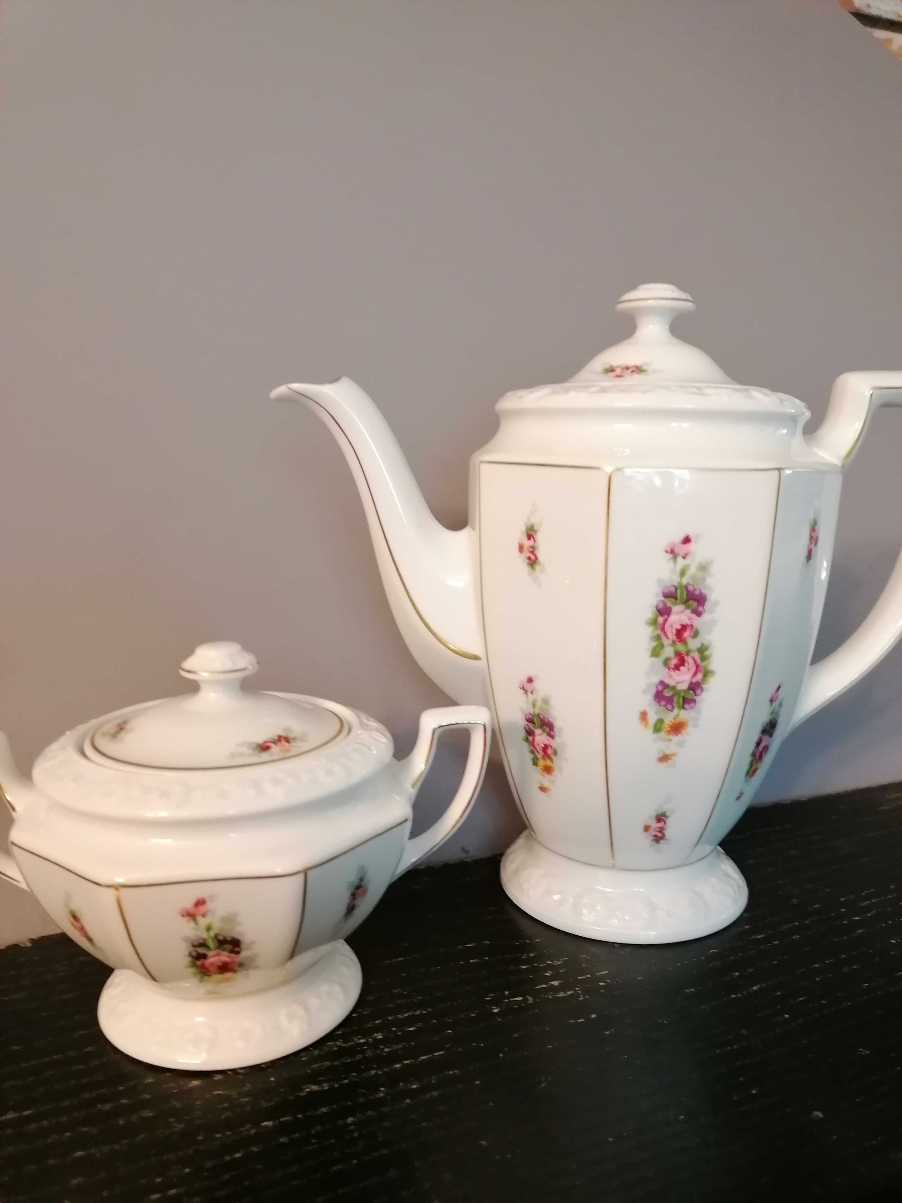 Rosenthal Biała Maria - dzbanek, cukiernica.