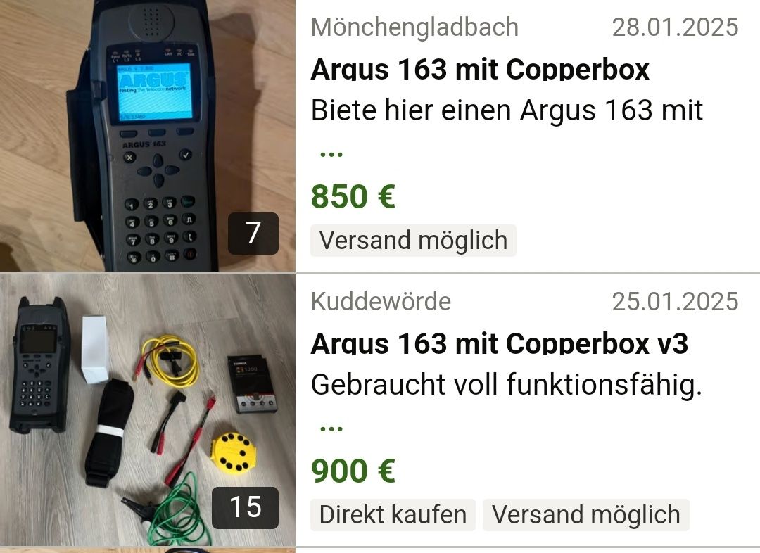 Tester telekomunikacyjny ARGUS 163 – pomiary DSL, ISDN, VoIP, LAN