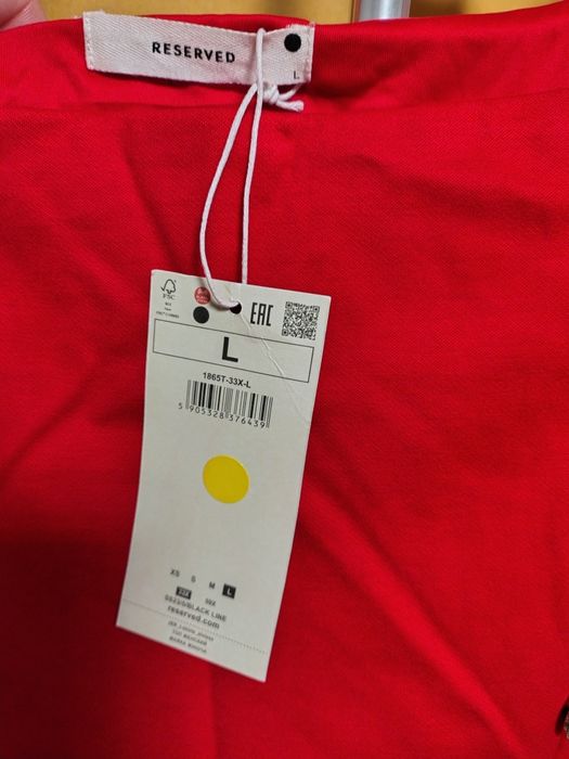 Top czerwony r. L/40