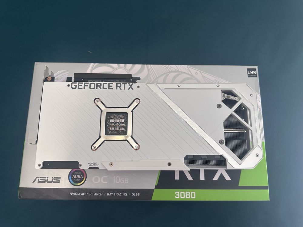 Asus Rtx 3080 Oc 10gb White Edition Nova