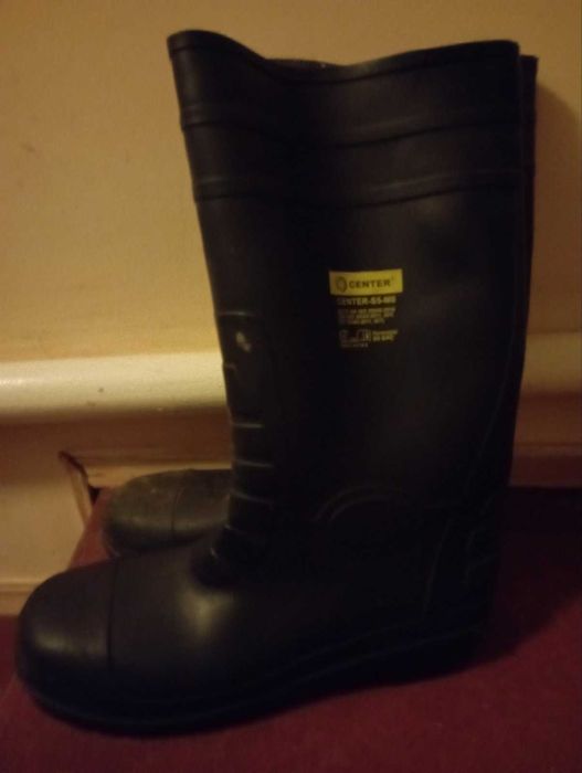 Чоловічі ризові чоботи. Розмір 45-46