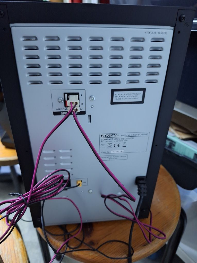 Ultima baixa preço Mini Hifi Sony modelo MHC-EC19ip