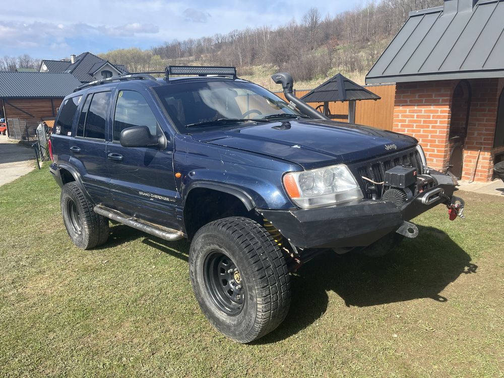 Jeep wj zmodyfikowany