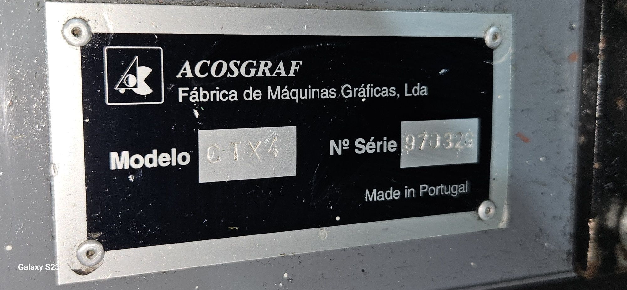 Máquina de serigrafia carrossel