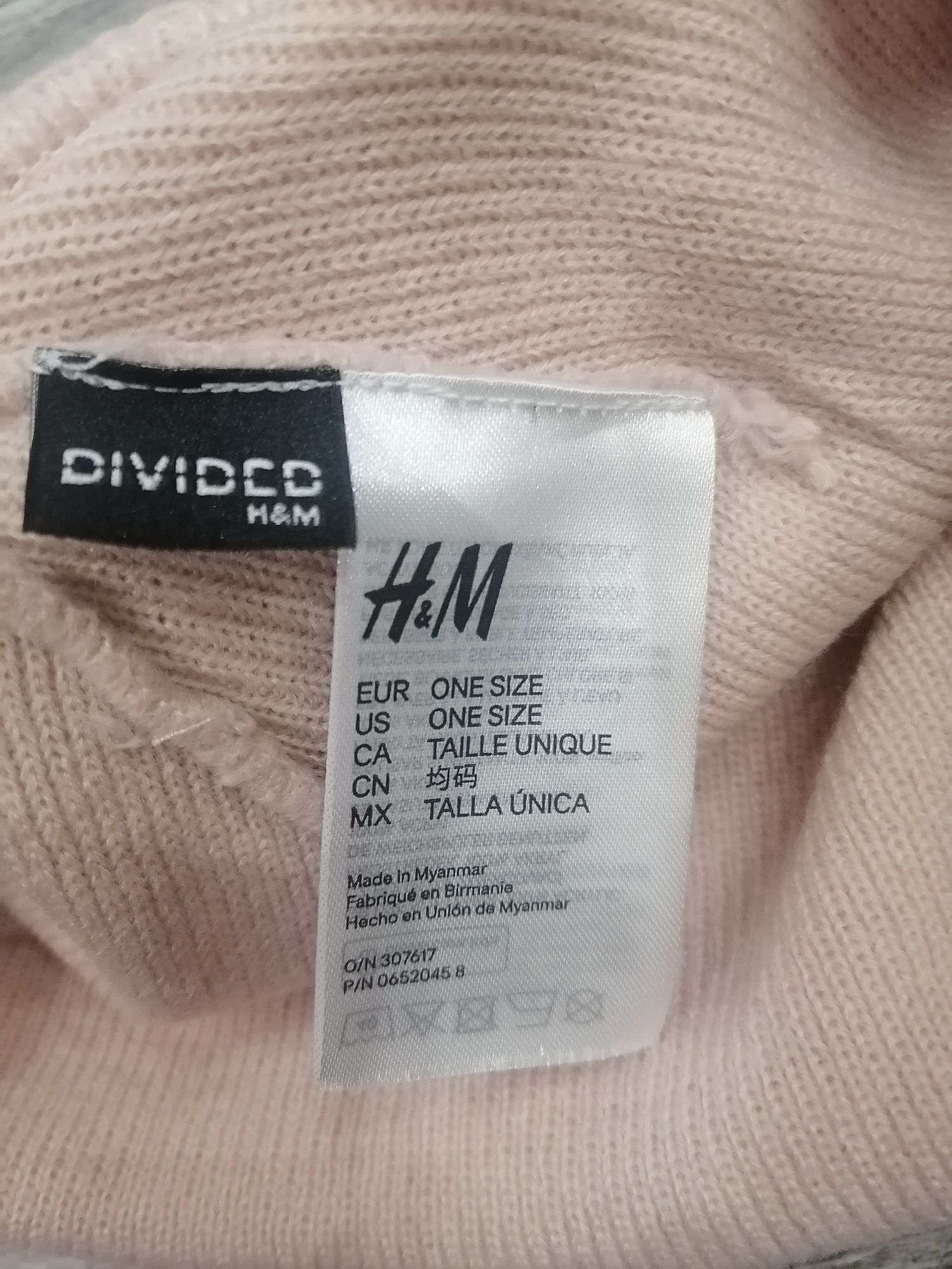 Czapka różowa H&M