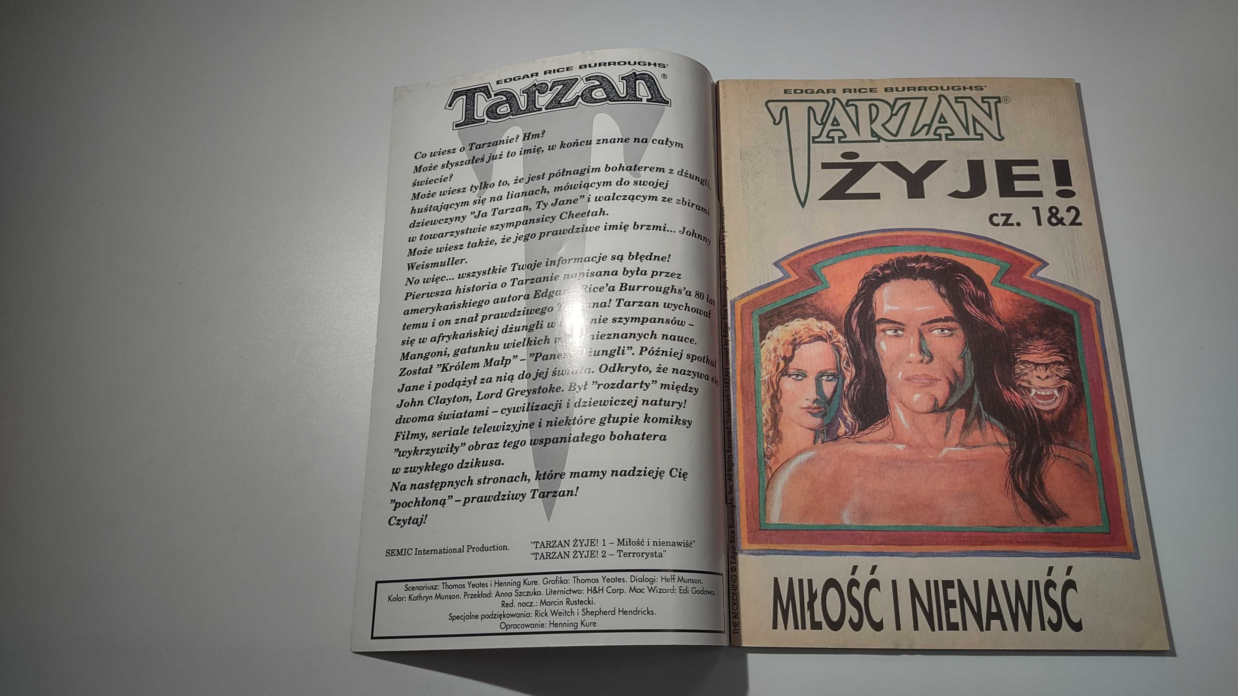 Tarzan 1/92 TM-Semic