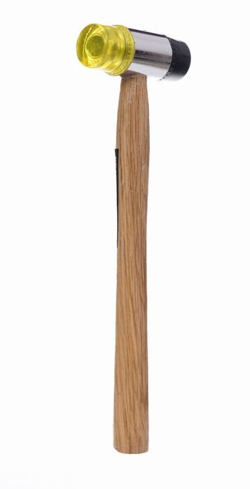 Młotek gumowo-plastikowy z drewnianą rączką KD903