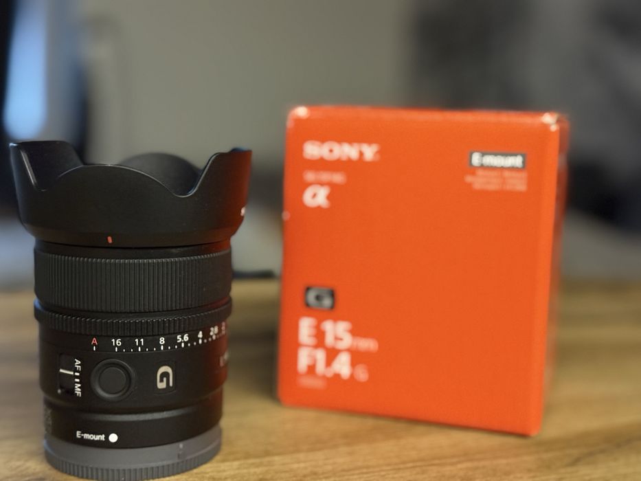 SEL15F14G Obiektyw Sony 15mm f/1.4