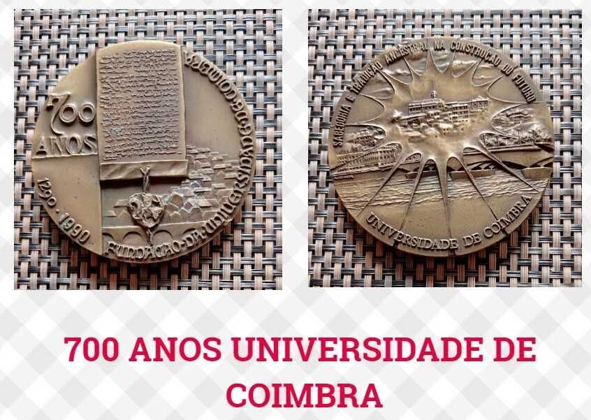 Medalha Comemorativa dos 700 anos da Universidade de Coimbra