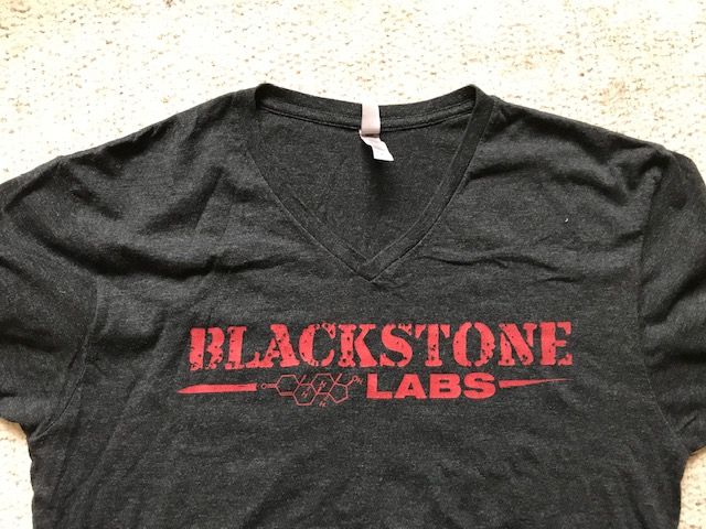 футболка с V-вырезом BlackStone Labs (размер ХЛ)