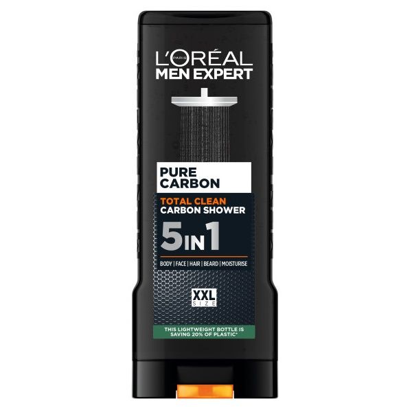 L'Oreal Paris Men Expert Pure Carbon Total Clean żel pod prysznic 400