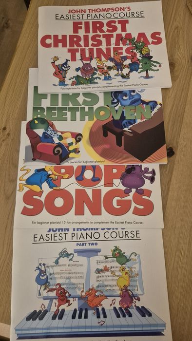 John Thompson's livros piano