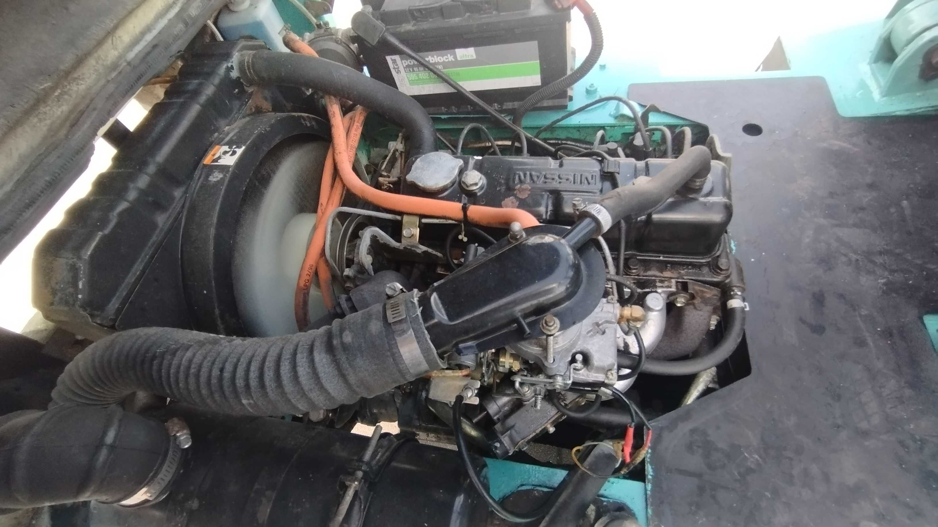 Wózek widłowy Puma Yang FG-15 Nissan LPG 1,5 tony