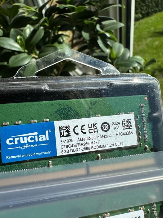 Pamięć RAM Crucial DDR4 SODIMM 2x8GB 2666MHz CL19 TOMI-TECH