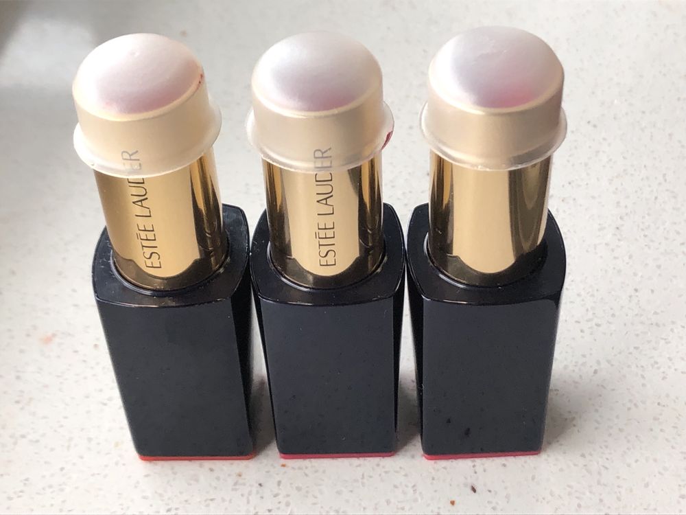 Estee Lauder Envy Hi-Lustre Matte szminki pomadki czerwone nude