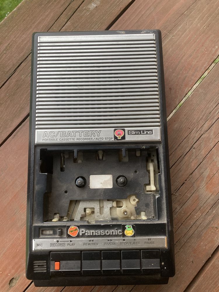 Nagrywarka magnerofon casette panasonic