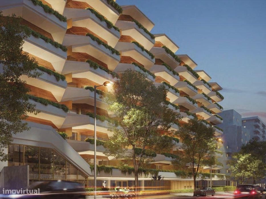 T3 com varandas no Prisma Boavista - Porto