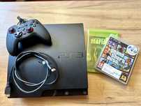 Sony Playstation 3 Slim + PAD + HDMI + GTA5 + Mafia