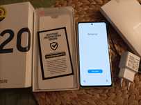 Samsung s20fe cloud blue 128gb telefon media expert komplet zadbany