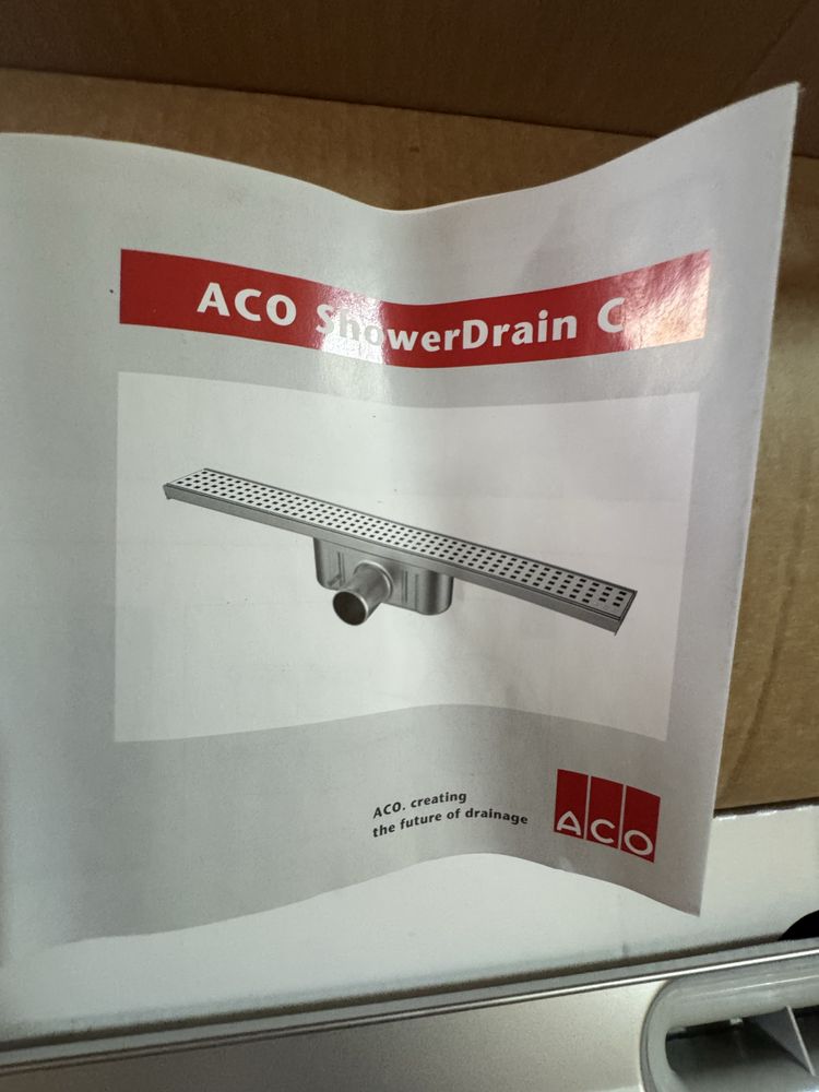 Nowy odpływ liniowy ACO 78,5 cm  stal nierdzewna