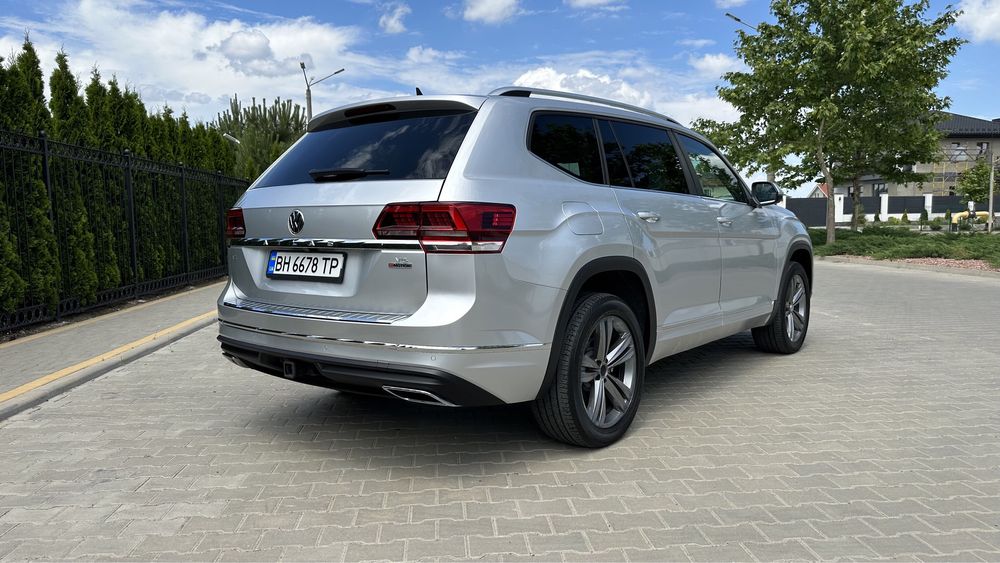 VW Atlas SEL R-Line AWD Атлас полный привод 2018г