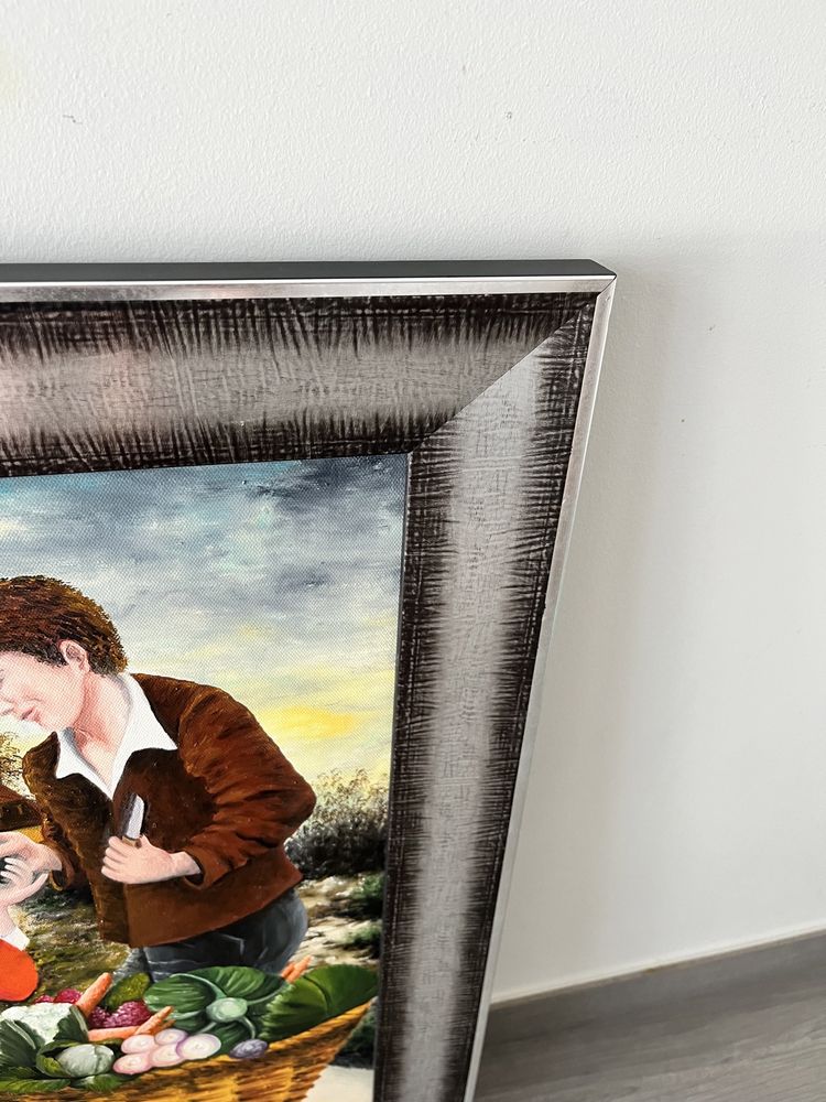 Quadro pintado a óleo