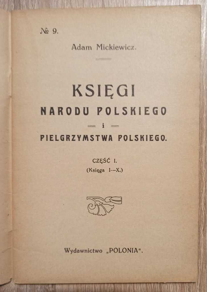 Polska Biblioteczka Narodowa nr 2, 3, 4, 9 1915r