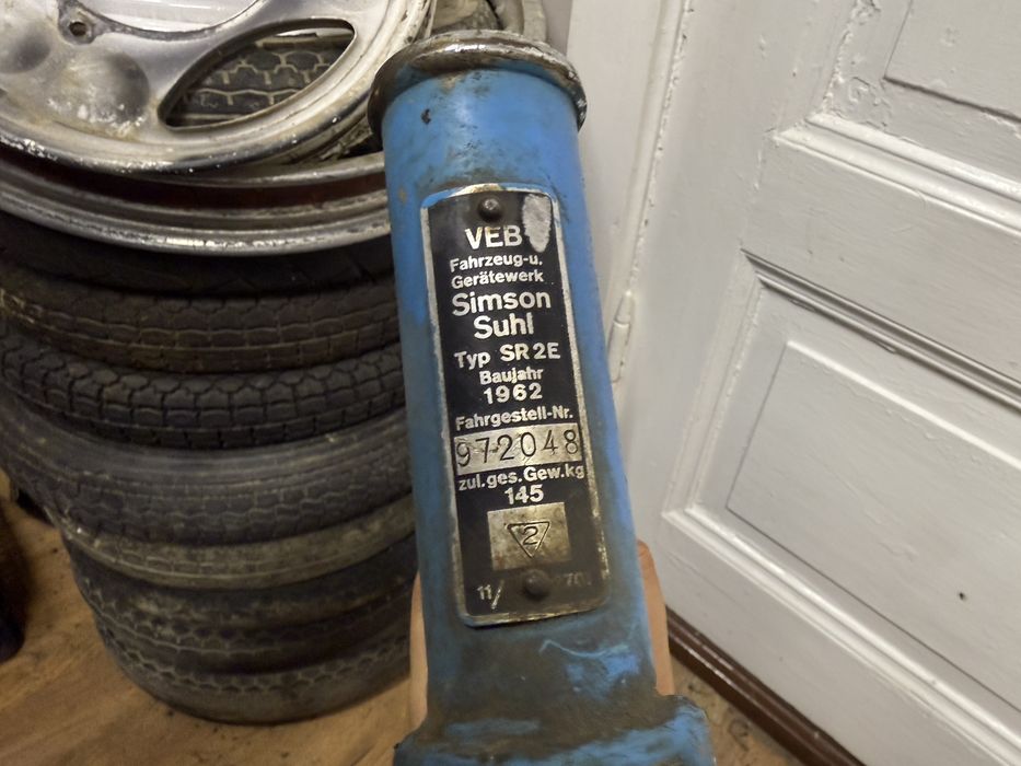 Rama Simson SR2 E Export org DDR wysyłka