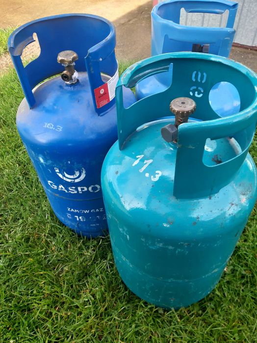 Butla 11kg gazowa uniwersalna pełnowartościowa podlegającą wymianie
