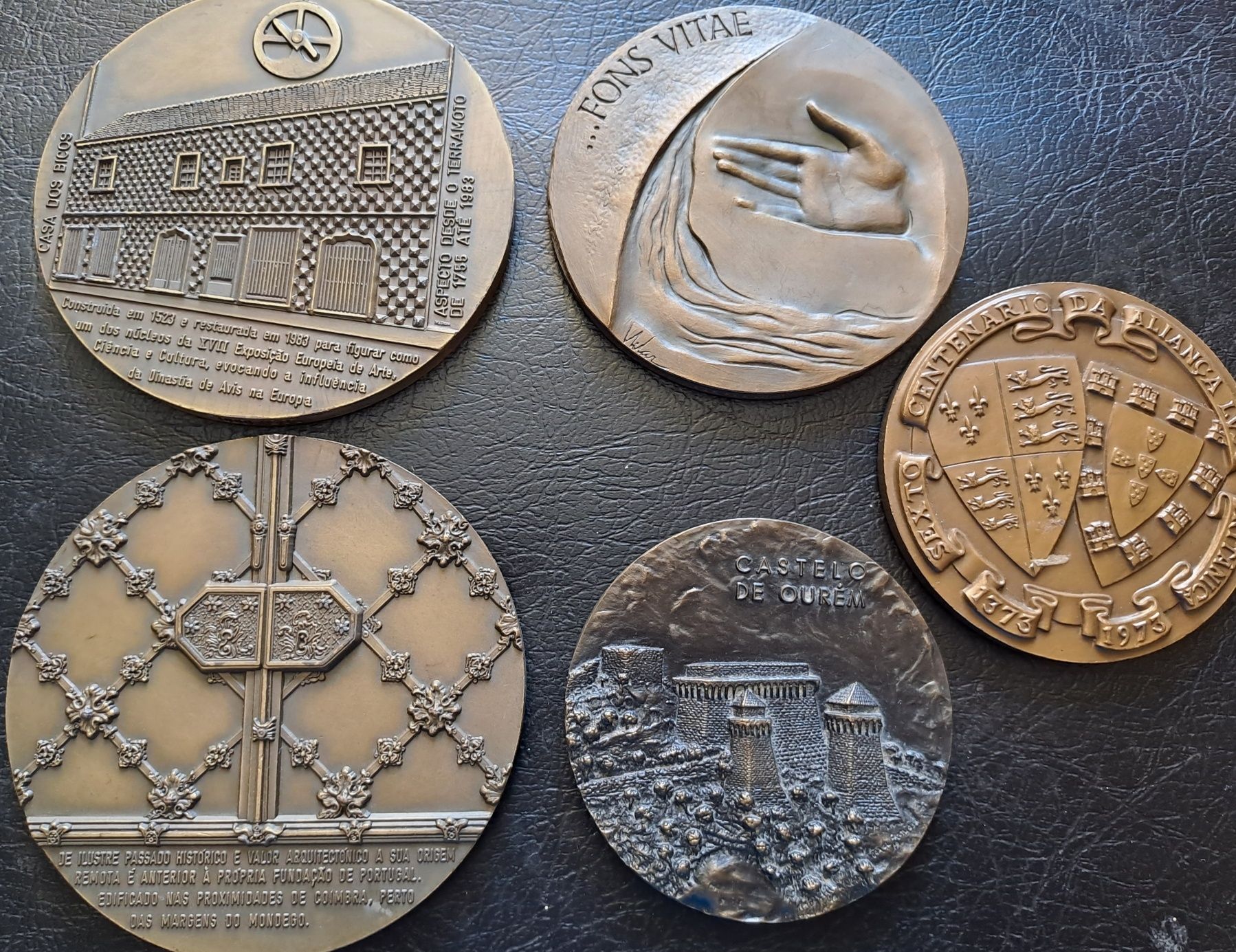 Medalhas antigas diversas
