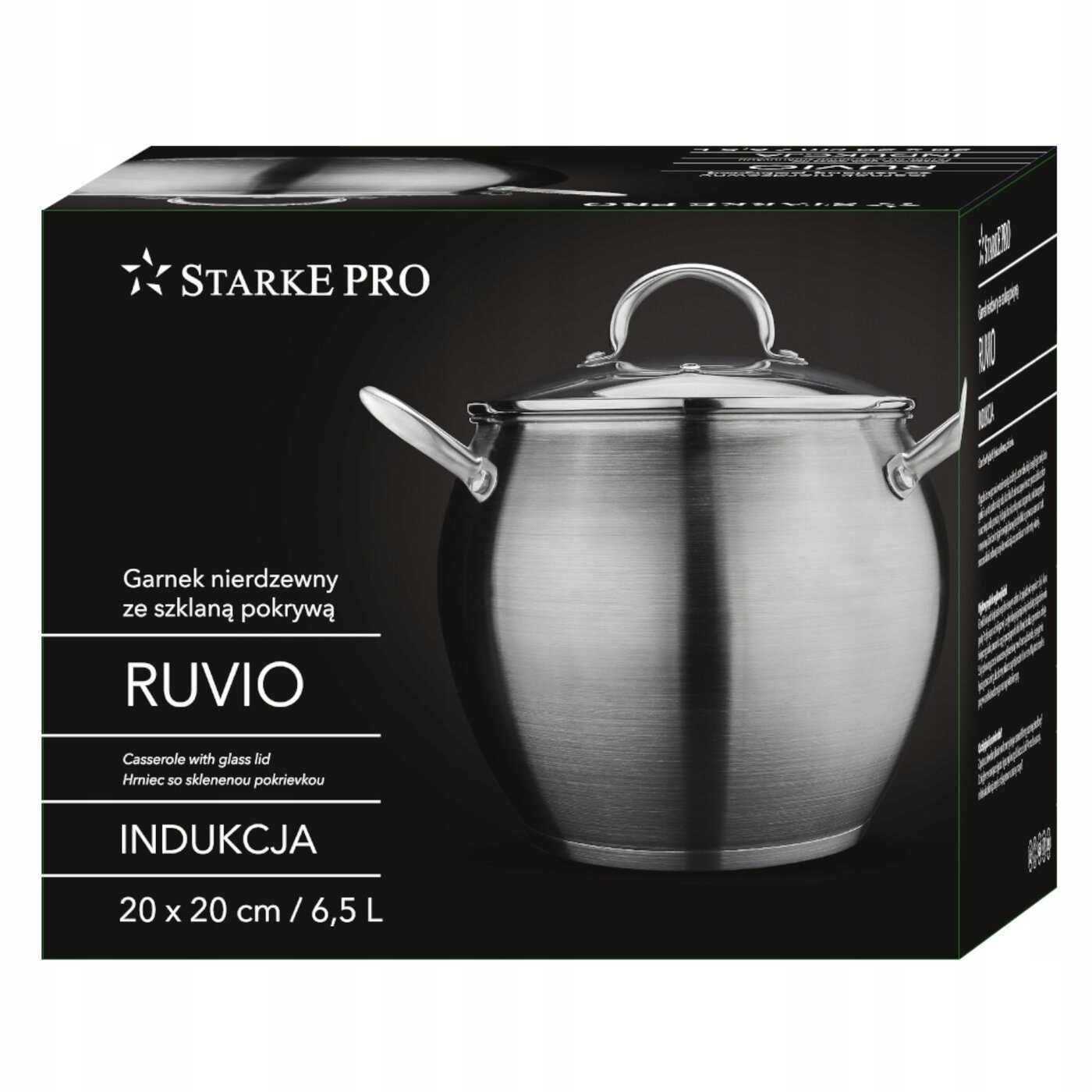 Garnek tradycyjny Starke Pro Ruvio 6,5 l