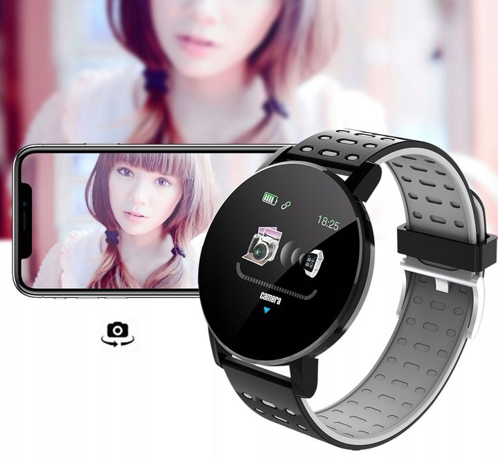 Zegarek Smartwatch Profi Męski Damski Wodoodporny Z Powiadomieniami Pl