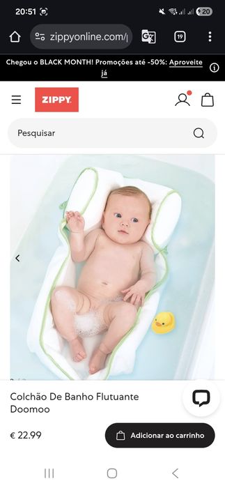 Colchão de Banho Flutuante Doomoo