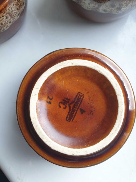 miseczki ceramika Mirostowice 6 sztuk lata 70.